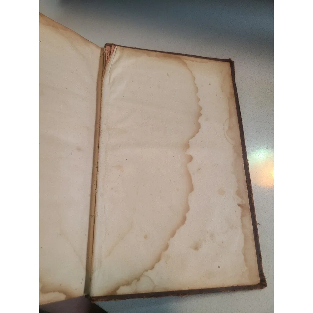 1871 German Bible Great Condition! Die Bible Old And New Testament Free Shipping